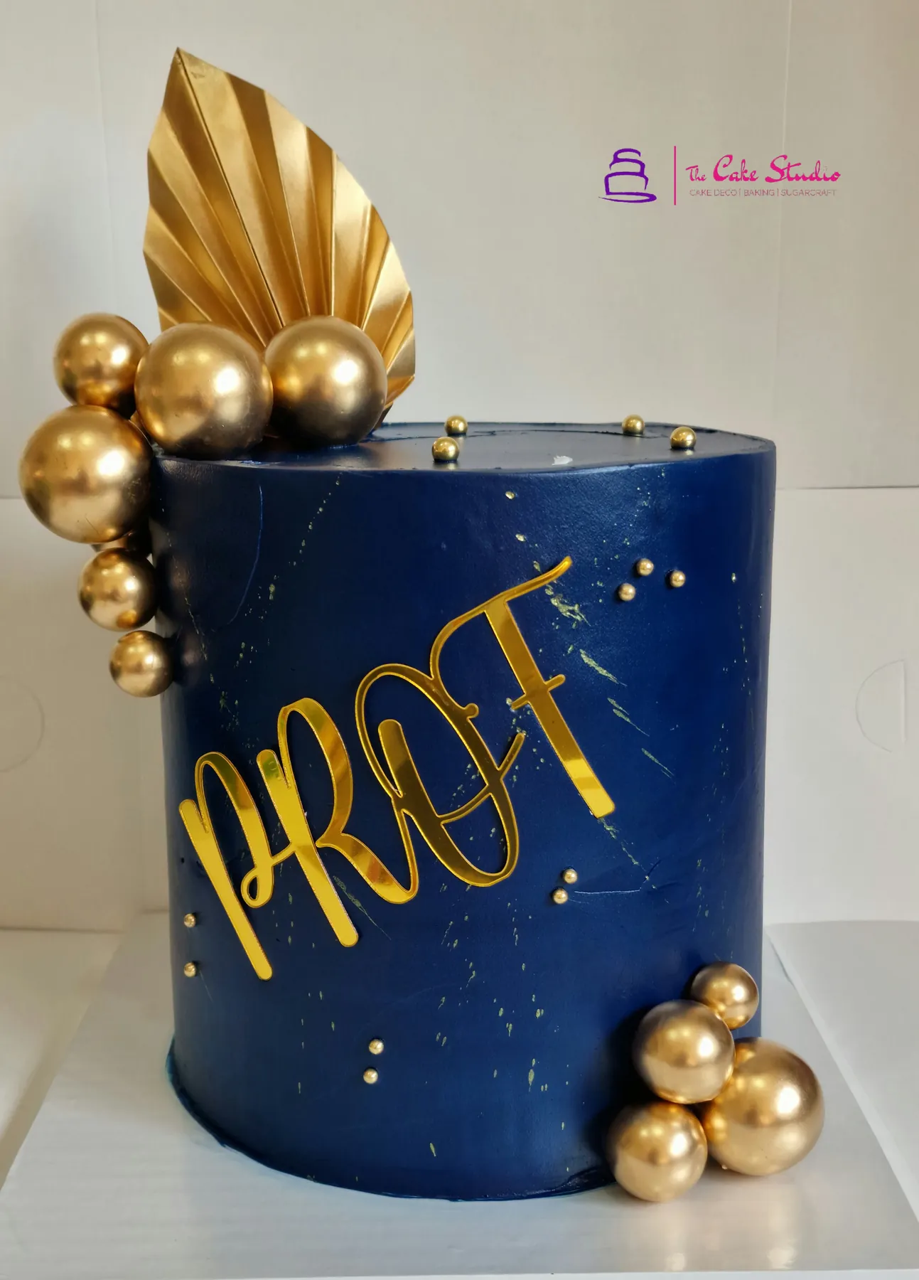 A strawberry cake with fresh strawberries and whipped vanilla cream, baked by The Cake Studio Harare